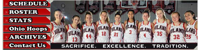Berlin Hiland Lady Hawk Basketball